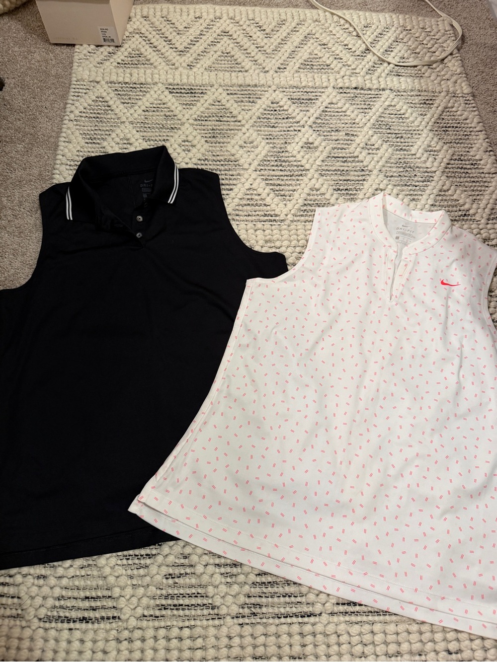 Bundle of two Nike golf polos